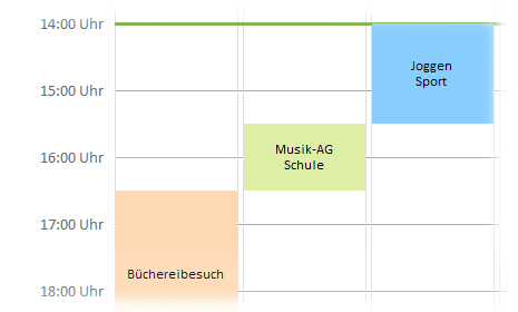 Der SchulButler Schulplaner - Hobbies und AGs gehören auch dazu - Planen Sie mit dem SchulButler die Freizeit Ihres Kindes